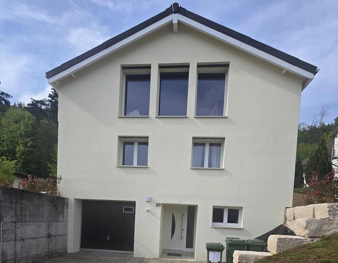 Pose de fenêtres par l'équipe BO Fenster